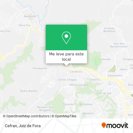 Cefran mapa