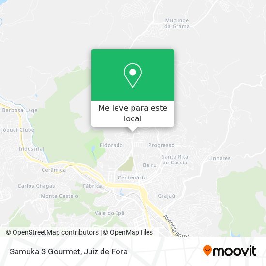 Samuka S Gourmet mapa
