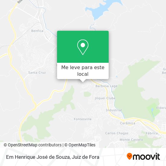 Em Henrique José de Souza mapa