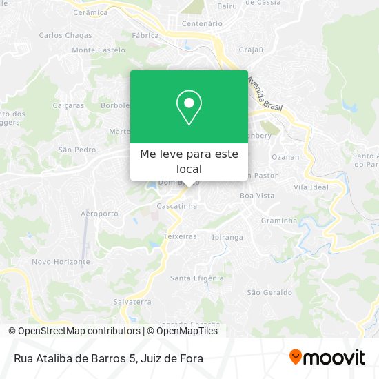 Rua Ataliba de Barros 5 mapa