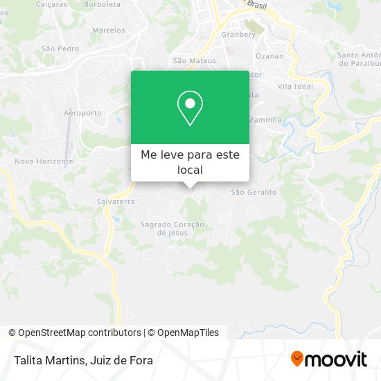 Talita Martins mapa