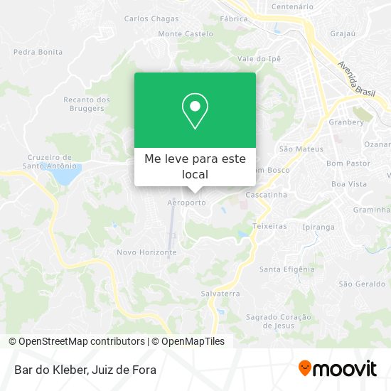 Bar do Kleber mapa