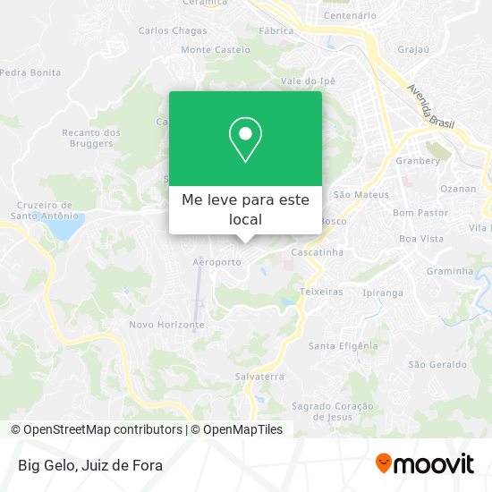 Big Gelo mapa