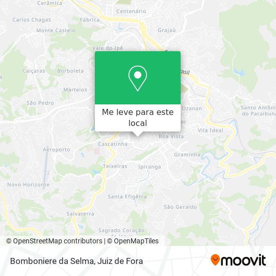 Bomboniere da Selma mapa