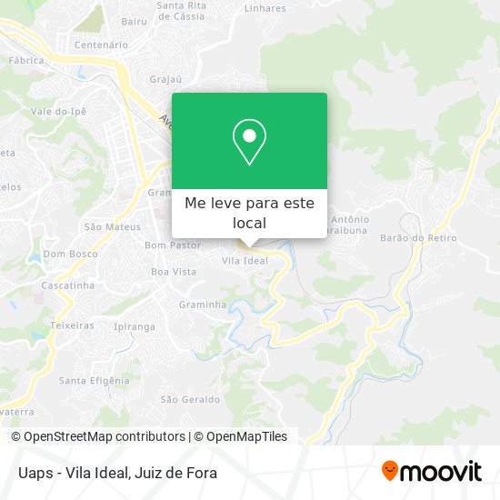 Uaps - Vila Ideal mapa