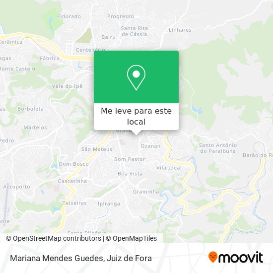 Mariana Mendes Guedes mapa
