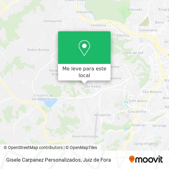 Gisele Carpanez Personalizados mapa