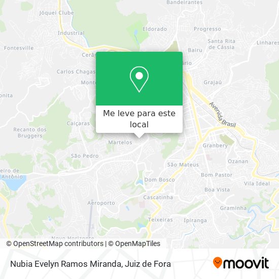 Nubia Evelyn Ramos Miranda mapa