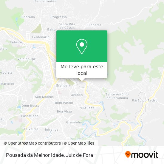 Pousada da Melhor Idade mapa