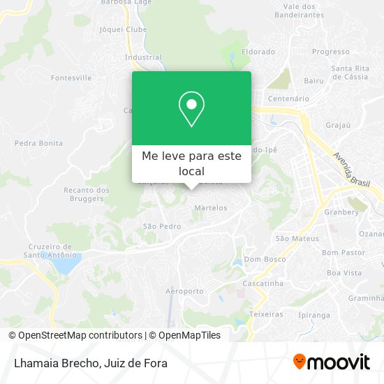 Lhamaia Brecho mapa