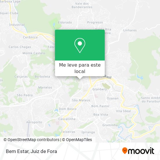 Bem Estar mapa