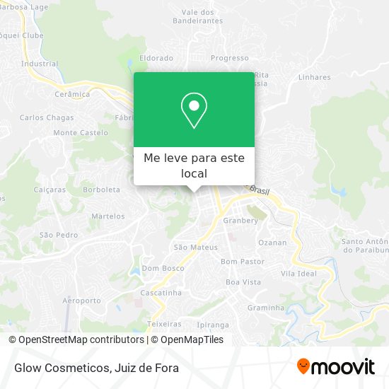 Glow Cosmeticos mapa