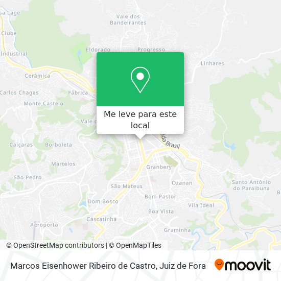 Marcos Eisenhower Ribeiro de Castro mapa