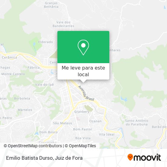 Emilio Batista Durso mapa