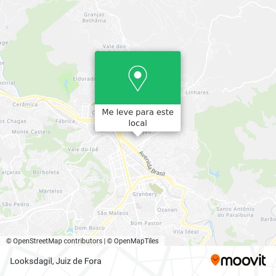 Looksdagil mapa