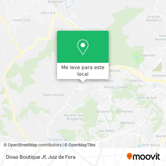 Divas Boutique Jf mapa