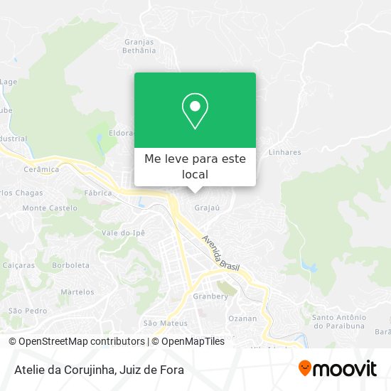 Atelie da Corujinha mapa