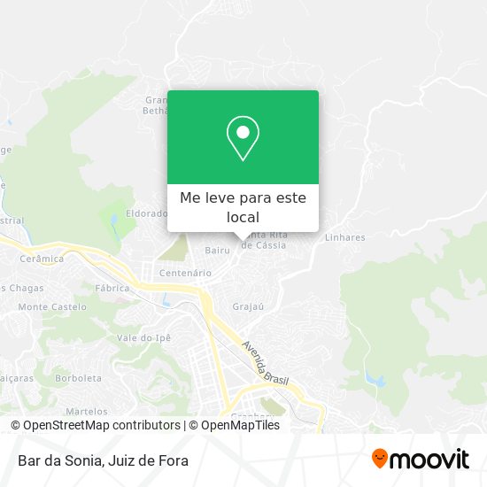 Bar da Sonia mapa