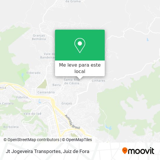 Jt Jogeveira Transportes mapa