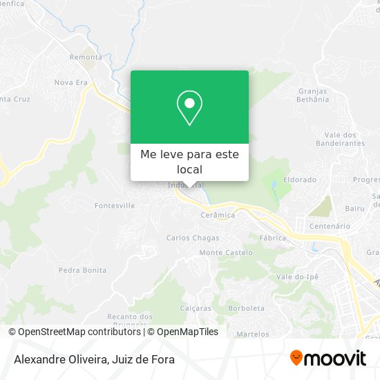 Alexandre Oliveira mapa