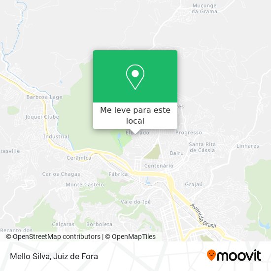 Mello Silva mapa