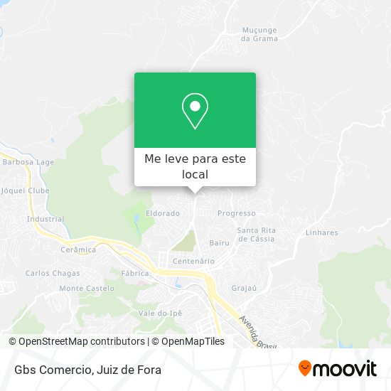Gbs Comercio mapa