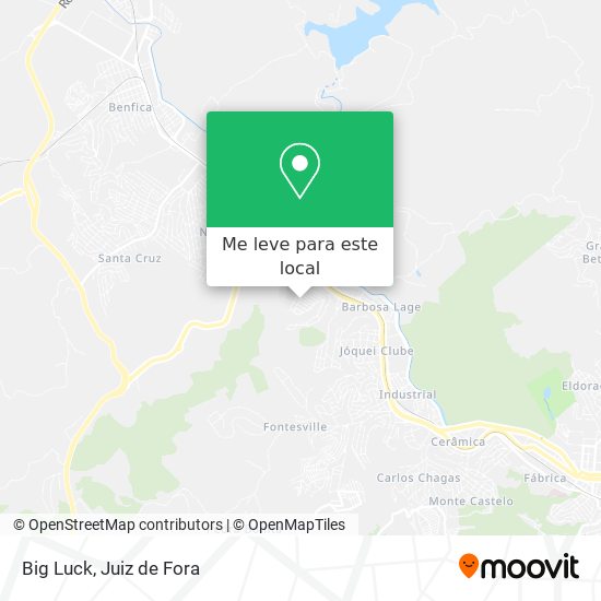 Big Luck mapa