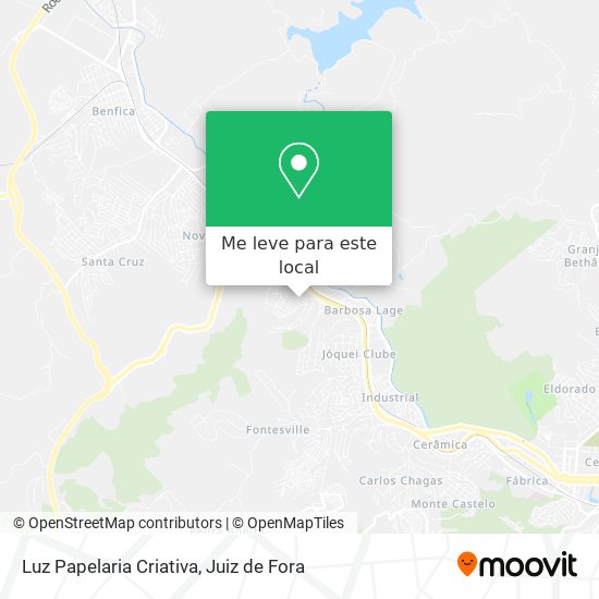 Luz Papelaria Criativa mapa