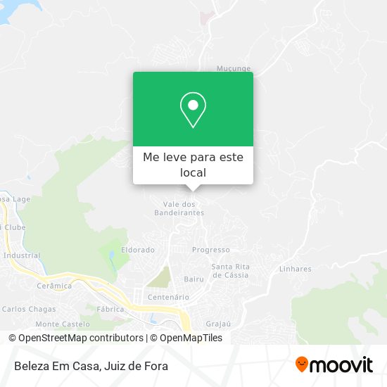 Beleza Em Casa mapa