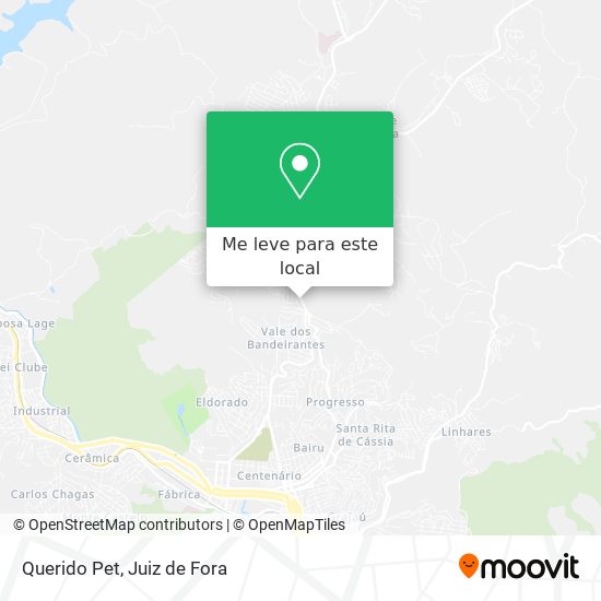 Querido Pet mapa