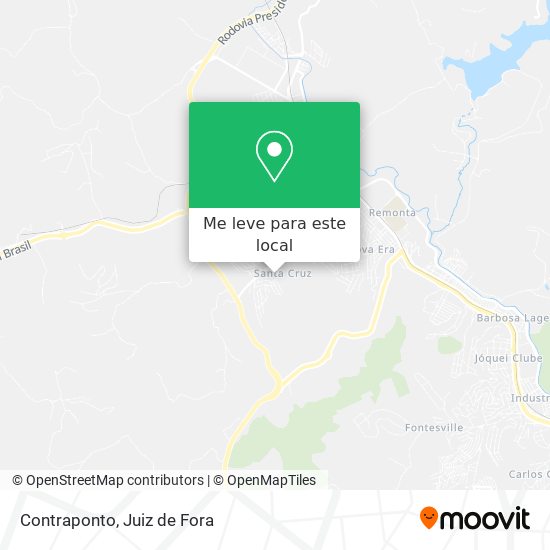 Contraponto mapa