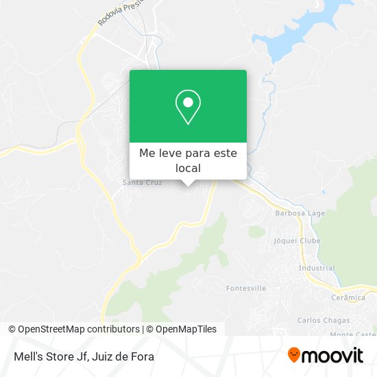 Mell's Store Jf mapa