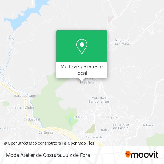 Moda Atelier de Costura mapa