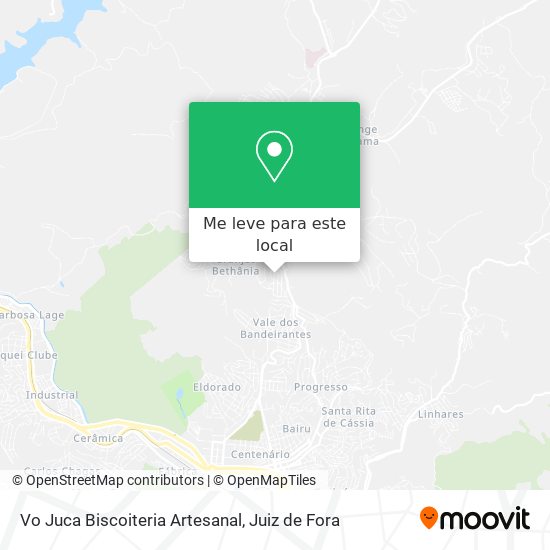 Vo Juca Biscoiteria Artesanal mapa