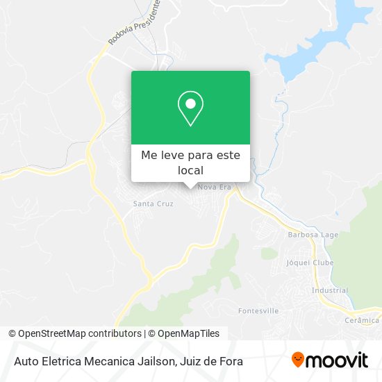 Auto Eletrica Mecanica Jailson mapa