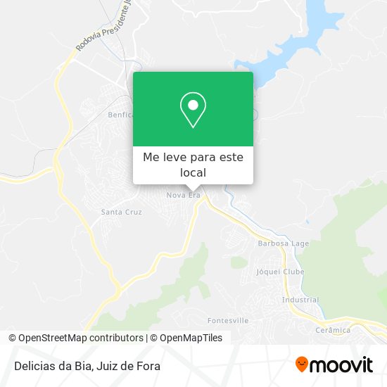 Delicias da Bia mapa