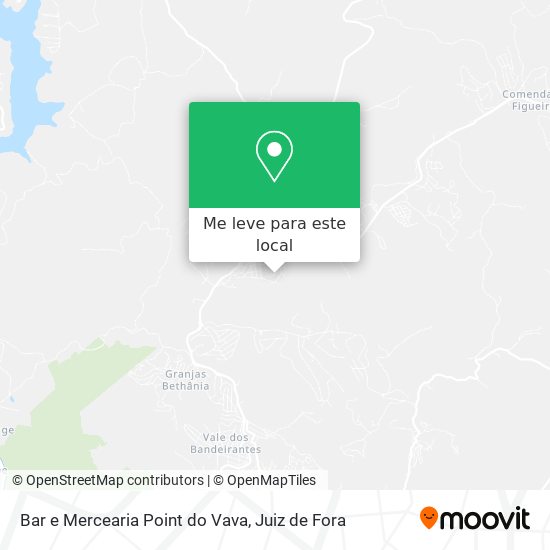 Bar e Mercearia Point do Vava mapa