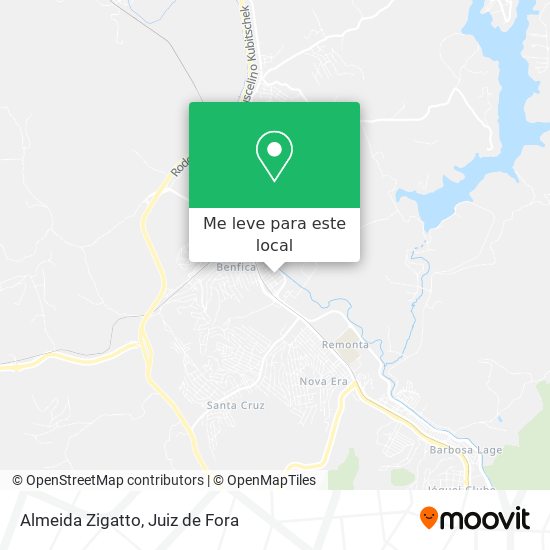Almeida Zigatto mapa
