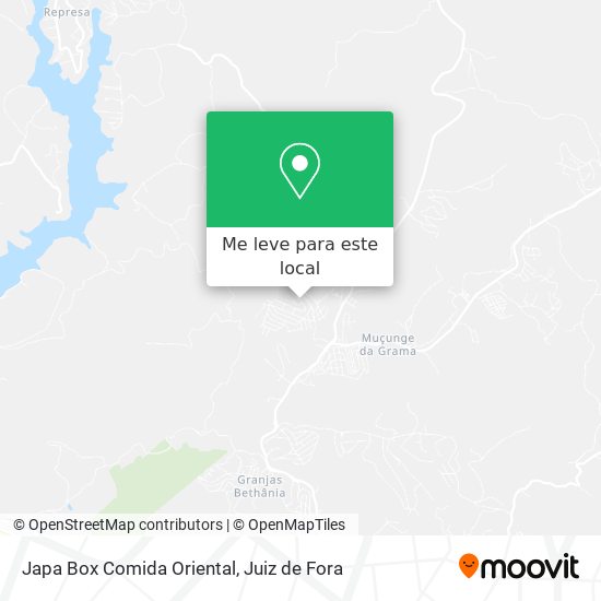 Japa Box Comida Oriental mapa