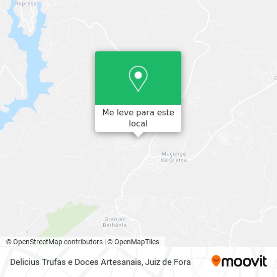 Delicius Trufas e Doces Artesanais mapa