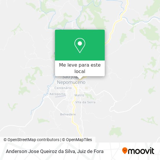 Anderson Jose Queiroz da Silva mapa