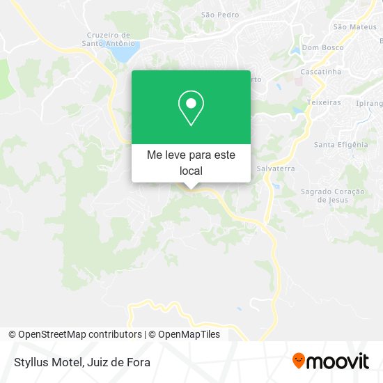 Styllus Motel mapa