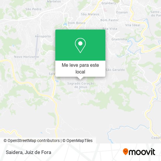 Saidera mapa