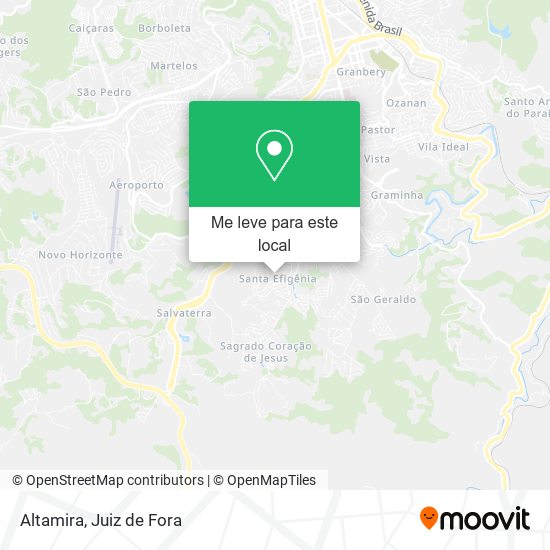 Altamira mapa