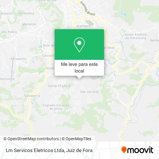 Lm Servicos Eletricos Ltda mapa