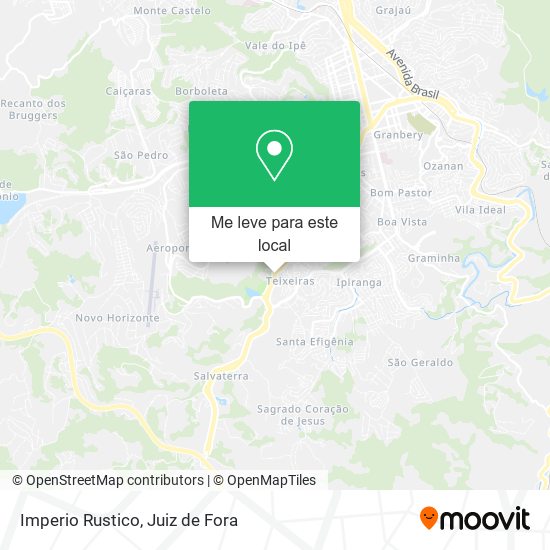 Imperio Rustico mapa