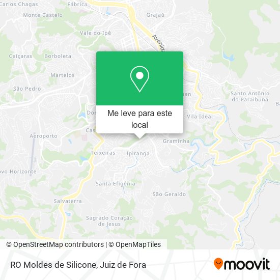 RO Moldes de Silicone mapa