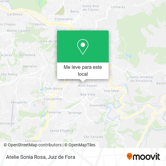 Atelie Sonia Rosa mapa