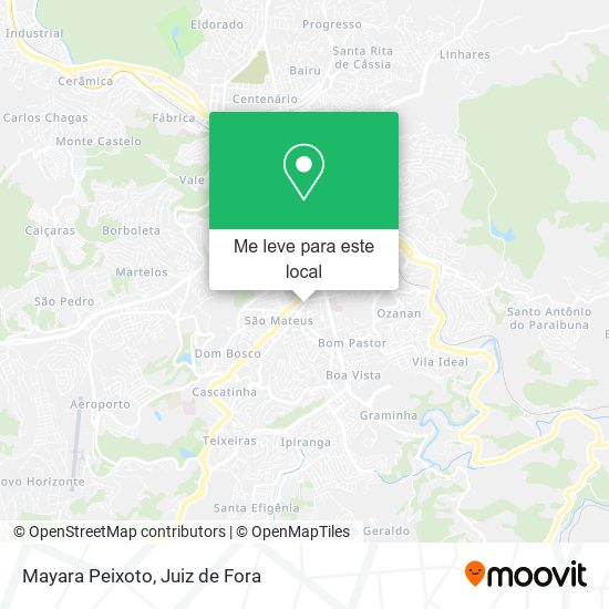 Mayara Peixoto mapa