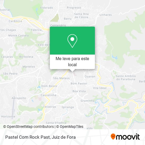Pastel Com Rock Past mapa